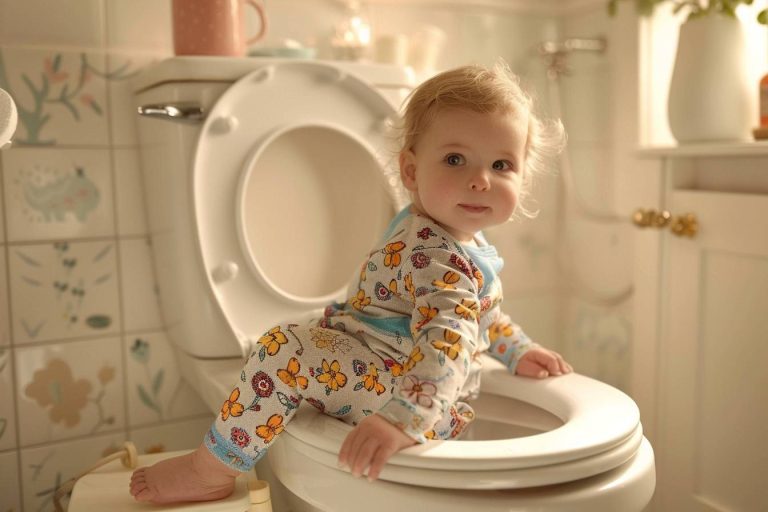 À quel âge un enfant peut-il utiliser des toilettes standard