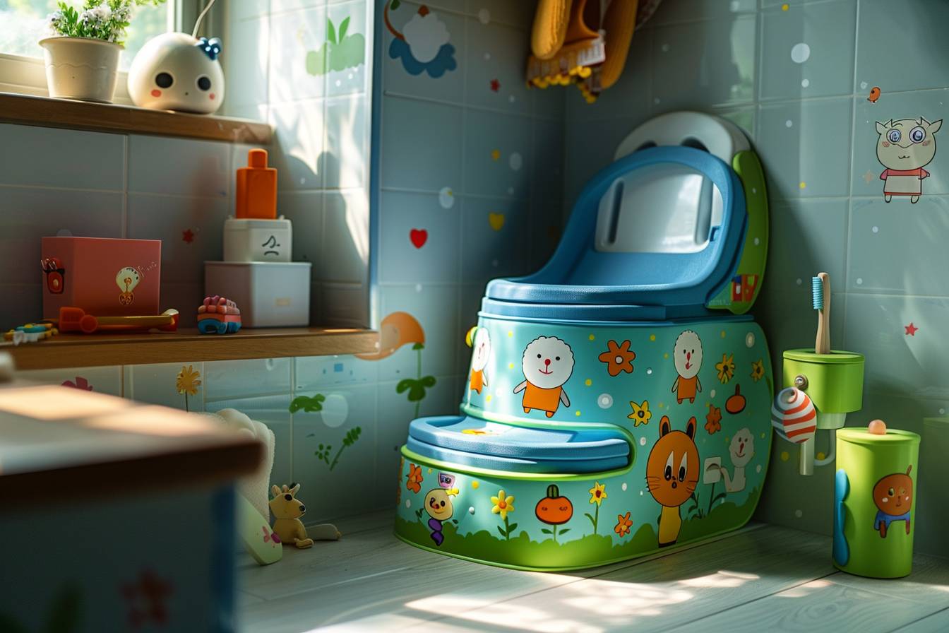 Comment sécuriser les toilettes pour un enfant