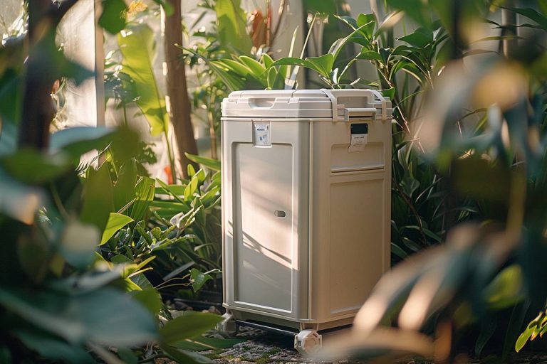Existe-t-il des toilettes portables design