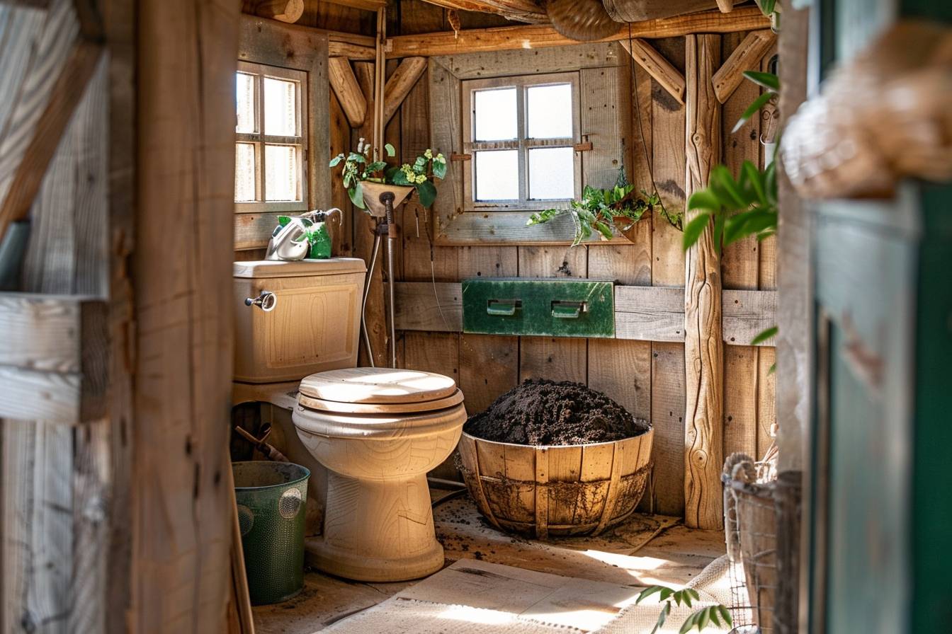 Peut-on composter les déchets des toilettes sèches