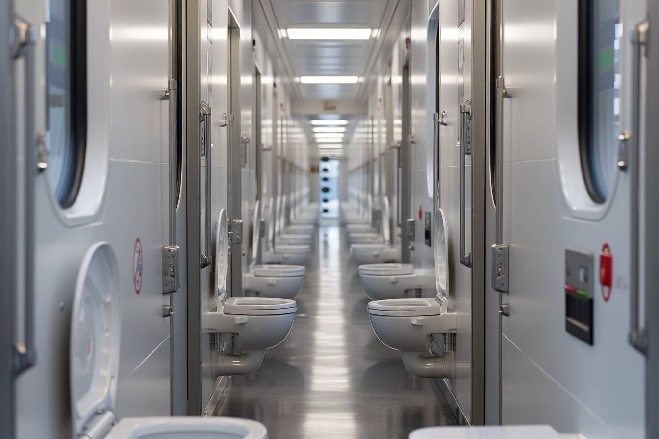 Pourquoi les toilettes en train sont-elles différentes des toilettes domestiques