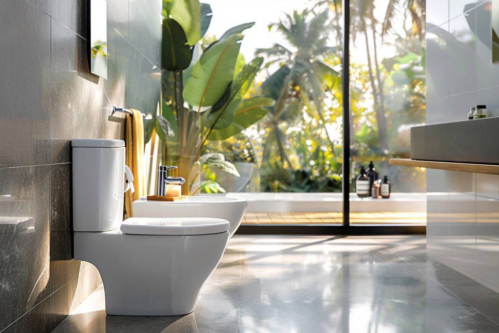 Pourquoi les WC sont-ils parfois séparés de la salle de bain
