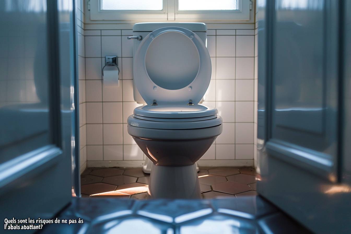 Quels sont les risques de ne pas abaisser l&rsquo;abattant ?