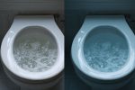 Comment déloger le tartre sous les rebords de la cuvette ?