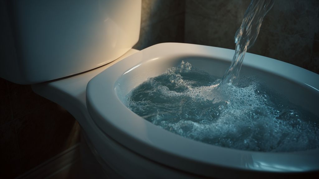 Comment une obstruction dans la tuyauterie ralentit-elle la chasse d’eau ?