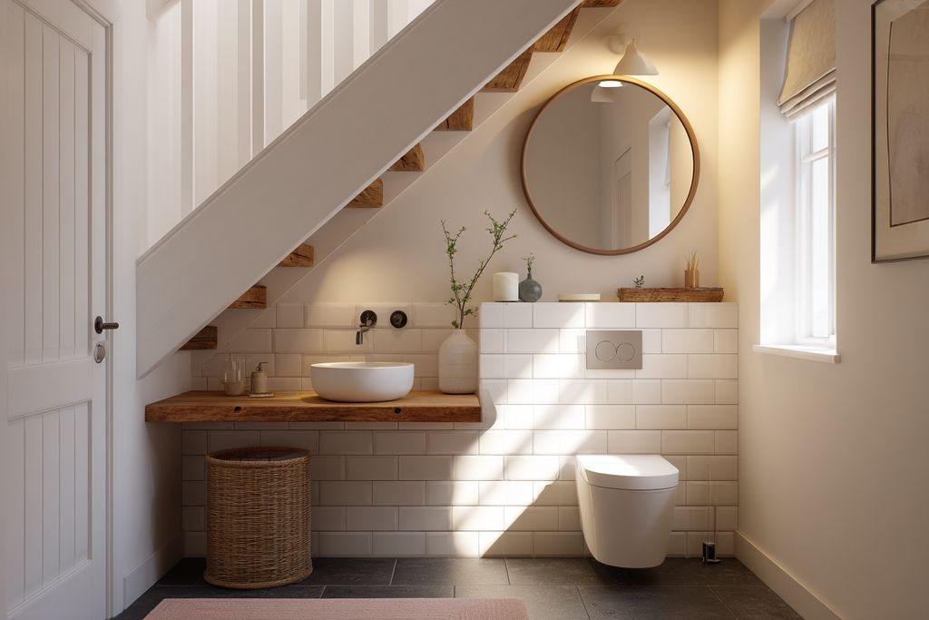 Créer un WC sous escalier : idées d’aménagement et ventilation