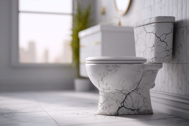 Mon WC est fissuré