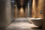 Quel revêtement mural pour des toilettes faciles à entretenir ?