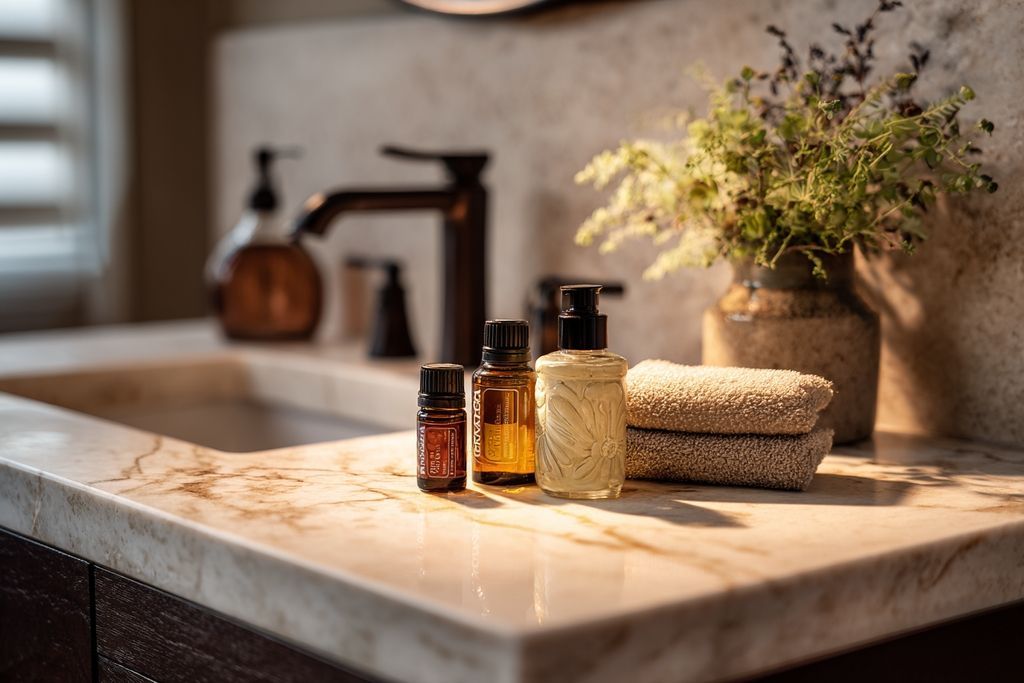 Utiliser des huiles essentielles pour parfumer les toilettes